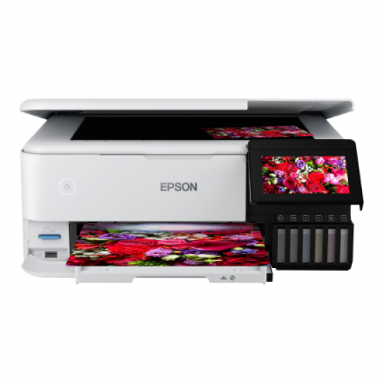 Epson Wireless Photo Printer | EcoTank L8160 | Inkjet | Colour | Inkjet Multifunctional Printer | A4 | Wi-Fi | Grey