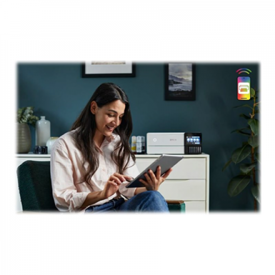Epson Wireless Photo Printer | EcoTank L8160 | Inkjet | Colour | Inkjet Multifunctional Printer | A4 | Wi-Fi | Grey
