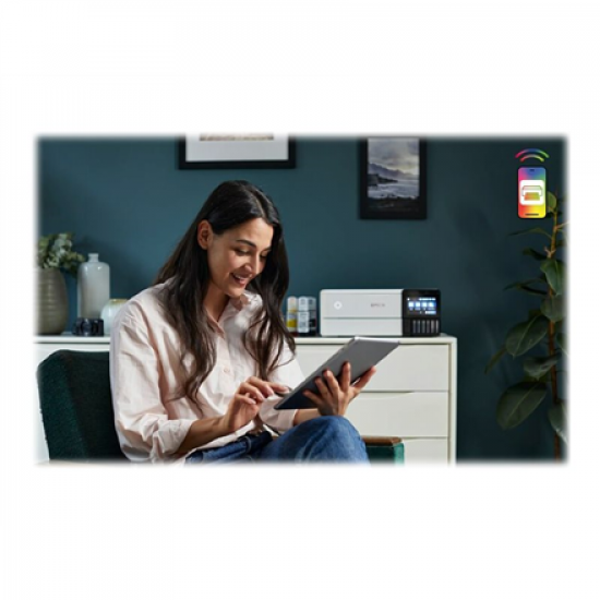 Epson Wireless Photo Printer | EcoTank L8160 | Inkjet | Colour | Inkjet Multifunctional Printer | A4 | Wi-Fi | Grey