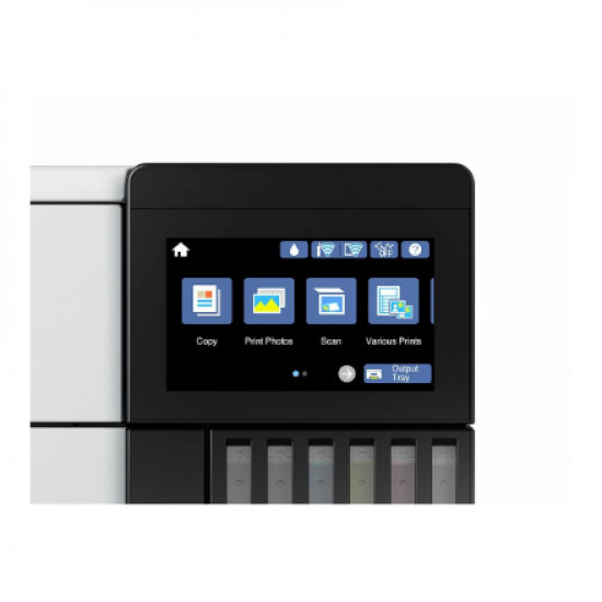 Epson Wireless Photo Printer | EcoTank L8160 | Inkjet | Colour | Inkjet Multifunctional Printer | A4 | Wi-Fi | Grey