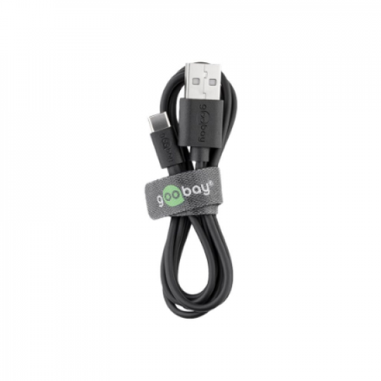 Goobay | USB-C charging and sync cable (USB-A > USB-C) | 59124 | USB-C male | USB 2.0 male (type A)