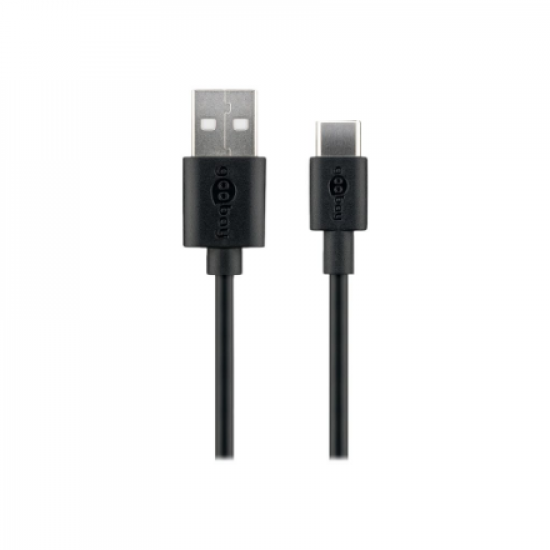 Goobay | USB-C charging and sync cable (USB-A > USB-C) | 59124 | USB-C male | USB 2.0 male (type A)