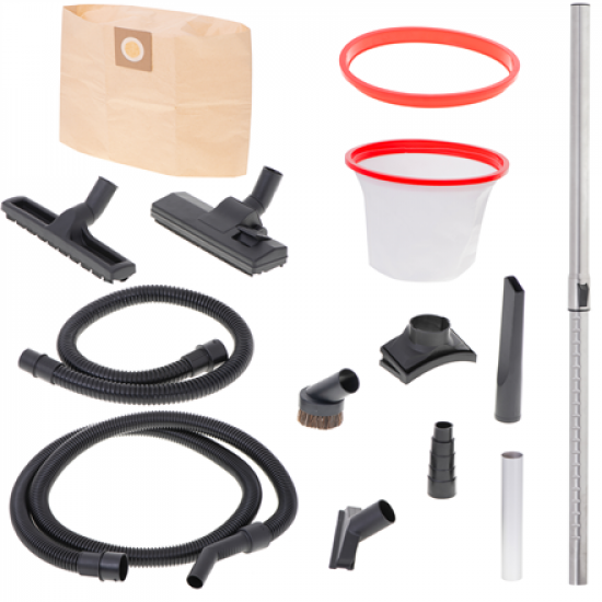 Camry | Professional industrial Vacuum cleaner | CR 7045 | Bagged | Wet suction | Power 3400 W | Dust capacity 25 L | Red/Silver