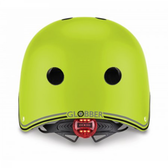 Globber | Lime green | Helmet Go Up Lights, XXS/XS (45-51 cm)