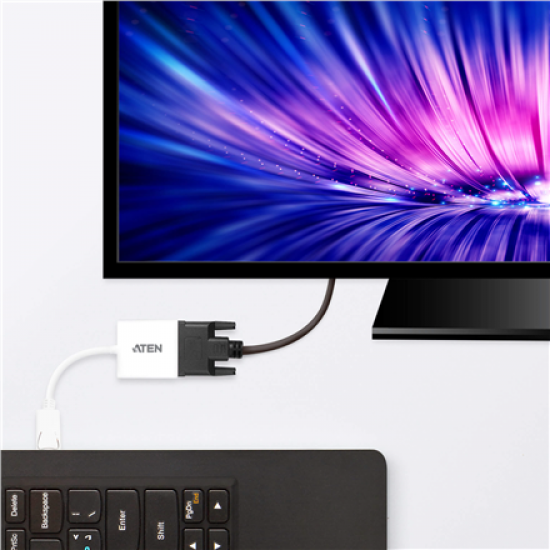 Aten | DisplayPort to DVI Adapter | VC965 | DP to DVI