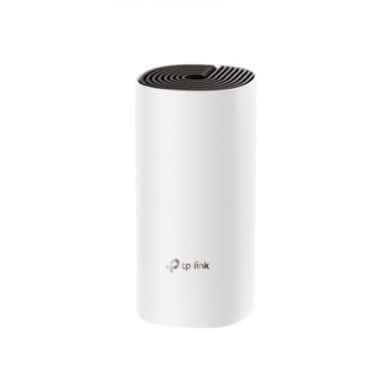 Whole Home Mesh Wi-Fi System | Deco E4 (1-pack) | 802.11ac | 867+300 Mbit/s | 10/100 Mbit/s | Ethernet LAN (RJ-45) ports 2 | Mesh Support Yes | MU-MiMO Yes | No mobile broadband | Antenna type 2xInternal