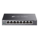 TP-LINK | 8-Port 10/100/1000Mbps Desktop Network Switch | LS108G | Unmanaged | Desktop | Power supply type External