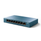 TP-LINK | 8-Port 10/100/1000Mbps Desktop Network Switch | LS108G | Unmanaged | Desktop | Power supply type External