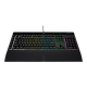Corsair | Rubber Dome | Gaming Keyboard | K55 RGB PRO | Gaming keyboard | Wired | RGB LED light | US | Black