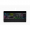Corsair | Rubber Dome | Gaming Keyboard | K55 RGB PRO XT | Gaming keyboard | Wired | RGB LED light | US | Black