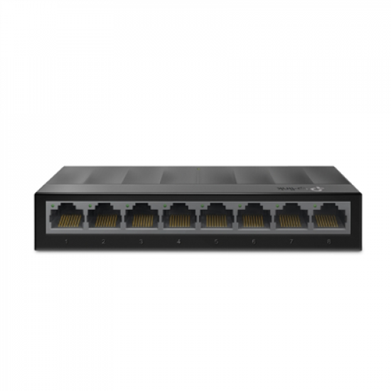 TP-LINK | Desktop Switch | LS1008G | Unmanaged | Desktop | Power supply type External