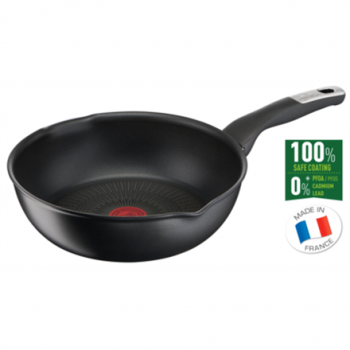 TEFAL Multipan G2557572 Unlimited Pan Frying Diameter 22 cm Suitable for induction hob Fixed handle Black - Noir