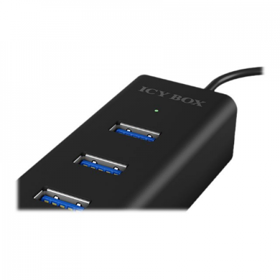 Raidsonic | 4 port USB 3.0 hub | IB-HUB1409-U3