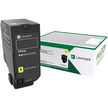 Lexmark Return Program Toner Cartridge | 75B20Y0 | Toner cartridge | Yellow