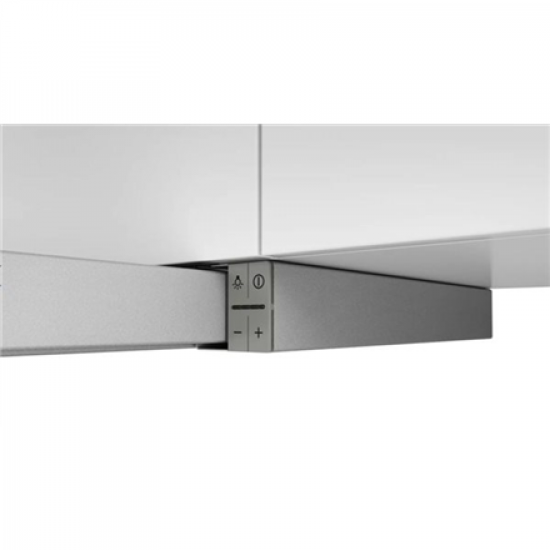 Bosch | Hood Serie 4 | DFS067A51 | Telescopic | Energy efficiency class A | Width 60 cm | 399 m³/h | Push Buttons | LED | Silver