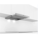 Bosch | Hood Serie 4 | DFS067A51 | Telescopic | Energy efficiency class A | Width 60 cm | 399 m³/h | Push Buttons | LED | Silver