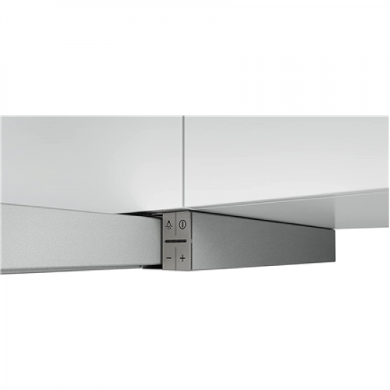Bosch | Hood Serie 4 | DFL064A52 | Telescopic | Energy efficiency class A | Width 60 cm | 270 m³/h | Push Buttons | LED | Silver