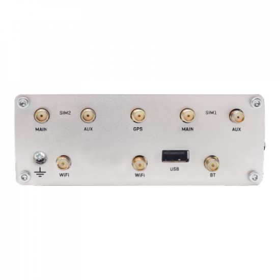 Dual LTE Cat 6 Router | RUTX12 | 802.11ac | 867 Mbit/s | 10/100/1000 Mbit/s | Ethernet LAN (RJ-45) ports 4 | Mesh Support No | MU-MiMO Yes | 4G | Antenna type 4xSMA for LTE, 2xRP-SMA for WiFi, 1xRP-SMA for Bluetooth, 1xSMA for GNNS | 1 x USB A
