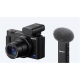 Sony | Wireless Bluetooth Microphone | ECM-W2BT | Omnidirectional; Clear, cable-free digital transmission; High-quality audio transmission from microphone to receiver; 9 hours battery life; Stable, uninterrupted audio recording; Safeguards to prevent reco