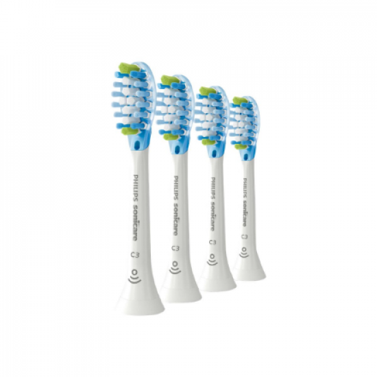 Philips | Sonicare C3 Premium Plaque Defence Toothbrush heads | HX9044/17 | Heads | For adults | Number of brush heads included 4 | Number of teeth brushing modes Does not apply | White