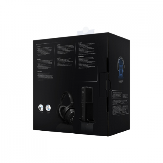 Sennheiser | Wireless Headphones | RS 175-U | Over-ear | Black | Wireless