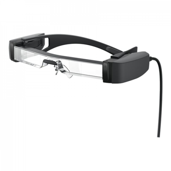 Epson | Smart Glasses | MOVERIO BT-40 | Black | Smartphones, tablets, PCs | USB-C | Smart Glasses