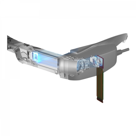 Epson | Smart Glasses | MOVERIO BT-40 | Black | Smartphones, tablets, PCs | USB-C | Smart Glasses