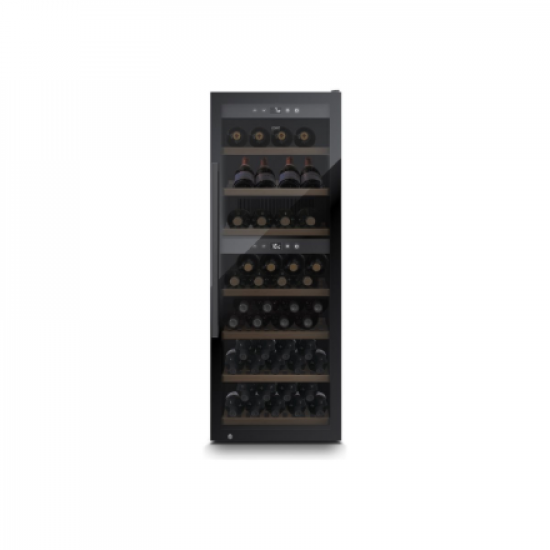 Caso | Smart Wine Cooler | WineExclusive 126 | Energy efficiency class G | Showcase | Free standing | Bottles capacity 126 bottles | Cooling type Compressor technology | Black