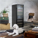 Caso | Smart Wine Cooler | WineExclusive 126 | Energy efficiency class G | Showcase | Free standing | Bottles capacity 126 bottles | Cooling type Compressor technology | Black