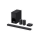 Sony | HT-S40R 5.1ch Home Cinema Soundbar with Wireless Rear Speakers | Black | No | USB port | Wi-Fi | Bluetooth | Wireless connection