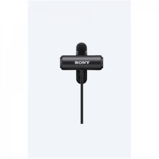 Sony | Compact Stereo Lavalier Microphone | ECM-LV1 | The ECM-LV1 is equipped with miniature omnidirectional mic capsules that capture clear, high-quality sound from any direction; Compact and inconspicuous, it can be connected to various devices via 0.14