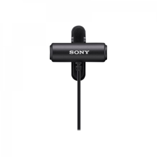 Sony | Compact Stereo Lavalier Microphone | ECM-LV1 | The ECM-LV1 is equipped with miniature omnidirectional mic capsules that capture clear, high-quality sound from any direction; Compact and inconspicuous, it can be connected to various devices via 0.14