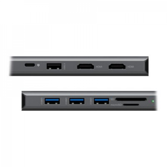Raidsonic | USB Type-C Notebook DockingStation | IB-DK4070-CPD | Docking station
