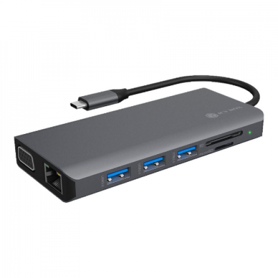Raidsonic | USB Type-C Notebook DockingStation | IB-DK4070-CPD | Docking station