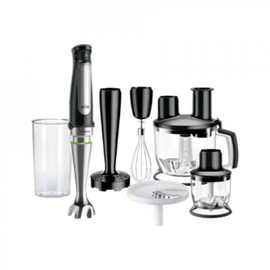 Braun | MQ7087 | Hand Blender | 1000 W | Number of speeds 1 | Black