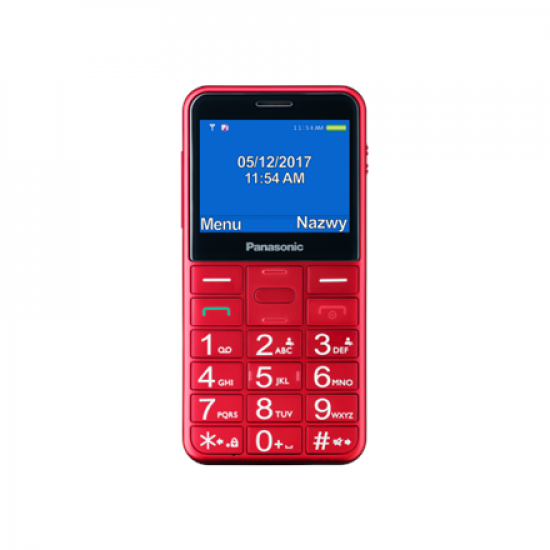 Panasonic | KX-TU155EXBN | Red | 2.4 