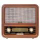 Camry | Retro Radio | CR 1188 | Wooden