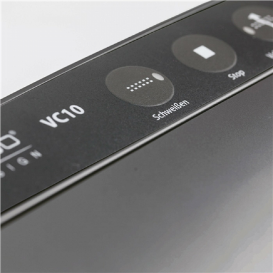 Caso | Vacuum sealer | VC 10 PlusEdition | Power 110 W | Temperature control | Black/Silver