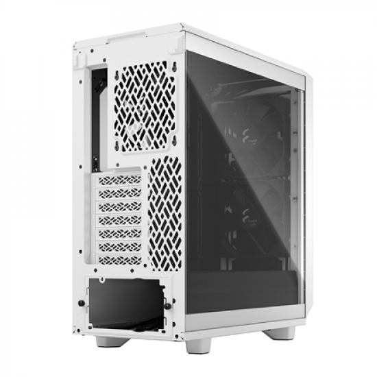 Fractal Design | Meshify 2 Compact Clear Tempered Glass | White | ATX