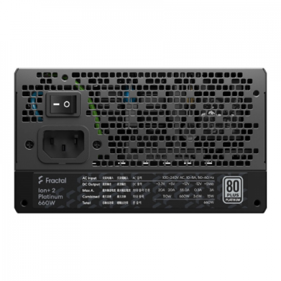 Fractal Design | Ion+ 660W Platinum | 660 W
