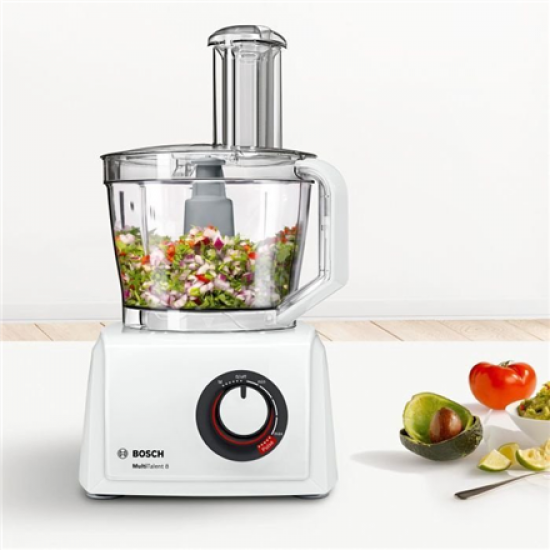 Bosch | Food Processor MultiTalent 8 | MC812W501 | 1000 W | Number of speeds 2 | Bowl capacity 3.9 L | Blender | White