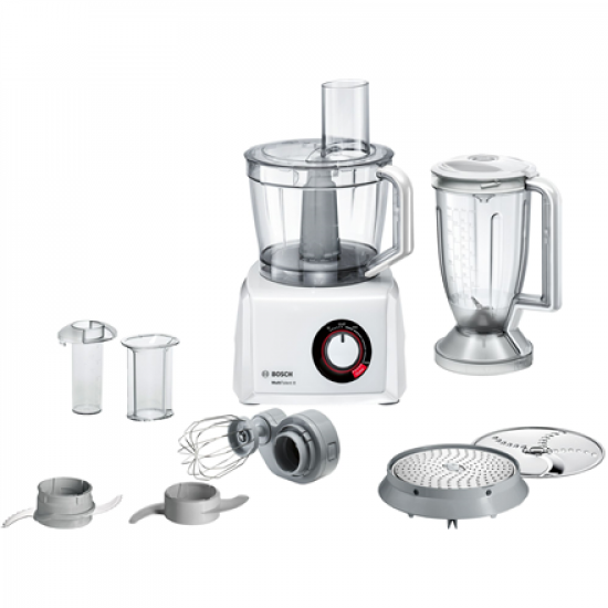 Bosch | Food Processor MultiTalent 8 | MC812W501 | 1000 W | Number of speeds 2 | Bowl capacity 3.9 L | Blender | White