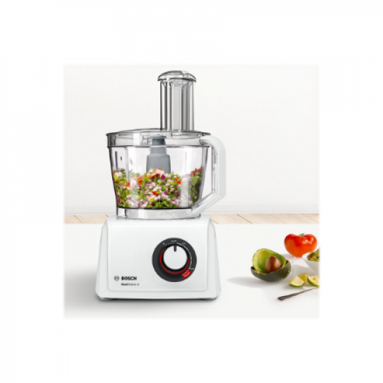 Bosch | Food Processor MultiTalent 8 | MC812W501 | 1000 W | Number of speeds 2 | Bowl capacity 3.9 L | Blender | White