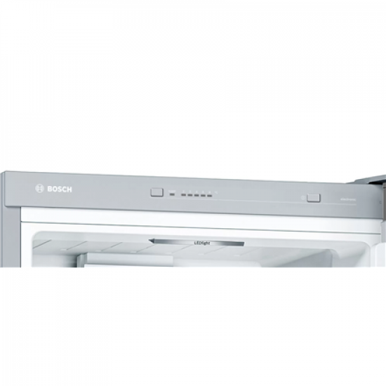 Bosch | Refrigerator | KGV36VBEAS | Energy efficiency class E | Free standing | Combi | Height 186 cm | Fridge net capacity 214 L | Freezer net capacity 94 L | 39 dB | Black