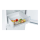 Bosch | Refrigerator | KGV39VWEA | Energy efficiency class E | Free standing | Combi | Height 201 cm | Fridge net capacity 249 L | Freezer net capacity 94 L | 39 dB | White