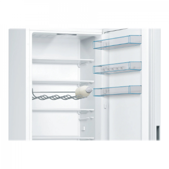 Bosch | Refrigerator | KGV39VWEA | Energy efficiency class E | Free standing | Combi | Height 201 cm | Fridge net capacity 249 L | Freezer net capacity 94 L | 39 dB | White