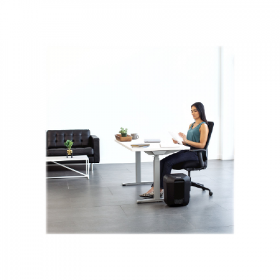 Cross-Cut | LX45 | Black | Paper shredding | Credit cards shredding | Traditional