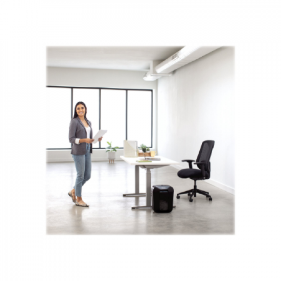 Cross-Cut | LX45 | Black | Paper shredding | Credit cards shredding | Traditional