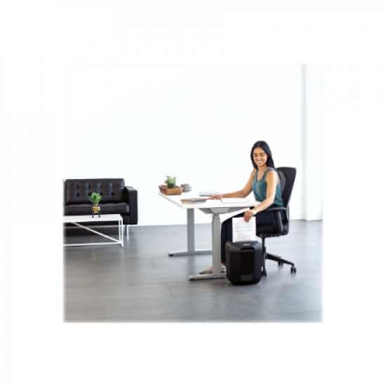 Cross-Cut | LX45 | Black | Paper shredding | Credit cards shredding | Traditional