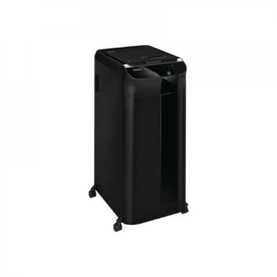 Cross-Cut | AutoMax 550C | Black | Paper shredding | Shredding CDs | Credit cards shredding